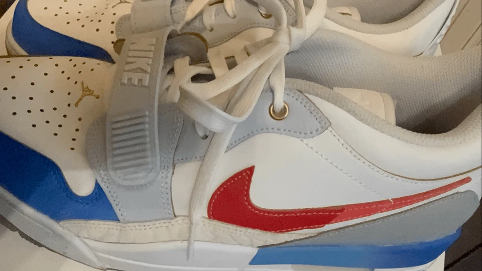 Nike Hombres Air Jordan Legacy 312 Low Game Royal Zapatos de Baloncesto Rojo Blanco Talla 11 Foto 2 de 4