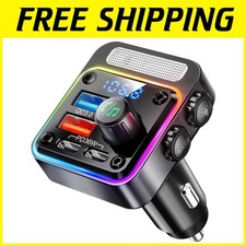 54W Bluetooth 5.3 Car Adapter Charger 4-Port Fast