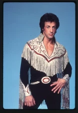 Sylvester Stallone Rhinestone Original Transparency Western Costume Photo Shoot