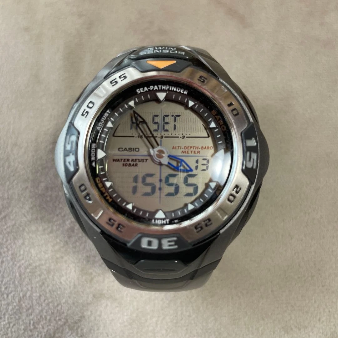 Preços baixos em Relógios de pulso Casio Sea Pathfinder | eBay
