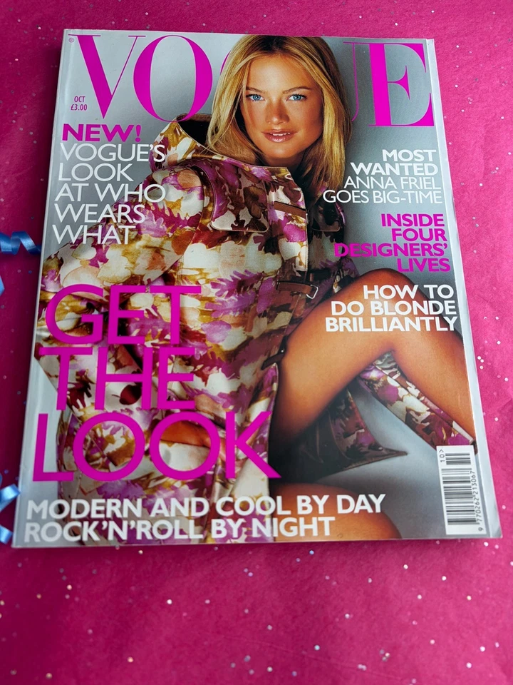  VOGUE Magazine 1999 October   FREE GIFT WRAP &  Fast Dispatch  - Image 2 of 4