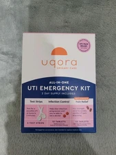 NEW UQORA UTI Emergency KIT Test Strip Infection Control Pain Relief Exp 11/2026