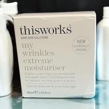 THISWORKS My Wrinkles Extreme Moisturiser 60 ml –Vitamin C, Bakuchiol & Hyaluron