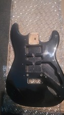Black Stratocaster Guitar Body HSH (floyd rose?)
