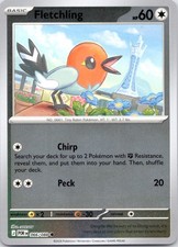 Pokemon Perfect Order Fletchling #66/088 Reverse Holo
