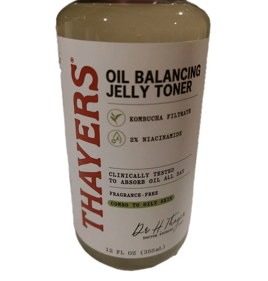 Thayers Remedios Naturales Aceite Equilibrante Jalea Tónico para Rostro - 12 fl oz SELLADO Foto 2 de 4