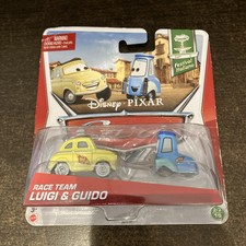 2012 Mattel Disney Pixar Cars Festival Italiano Race Team Luigi Guido 1:55