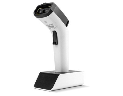NETUM Fashionable Bluetooth Wireless 1D Barcode Scanner White DS5000