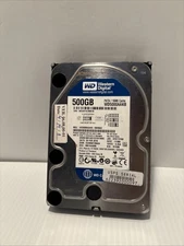Western Digital  500GB WD5000AAKB-00H8A0 4" X 5 3/4” Hard Disk Drive HDD