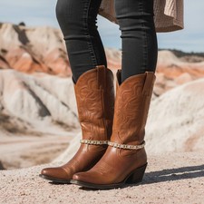 Women 2PCS Gold Metal Chain Boot Bracelet Shoe Silver Mesh Bling Charm HANDMADE