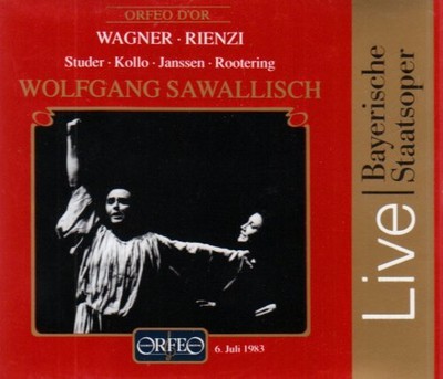    OPER   Richard Wagner   RIENZI   Wolfgang Sawallisch   3CD   Neuwertig