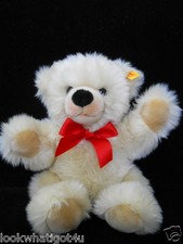 Steiff 12" Schlenkerteddy Bobby Creme 013720
