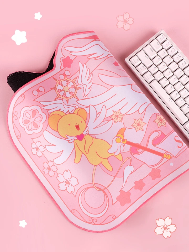 Card Captor Sakura Cos Mouse Pad Cute Pink PC Desk Mat Anime Table Pad Girl Gift - Image 3 of 4