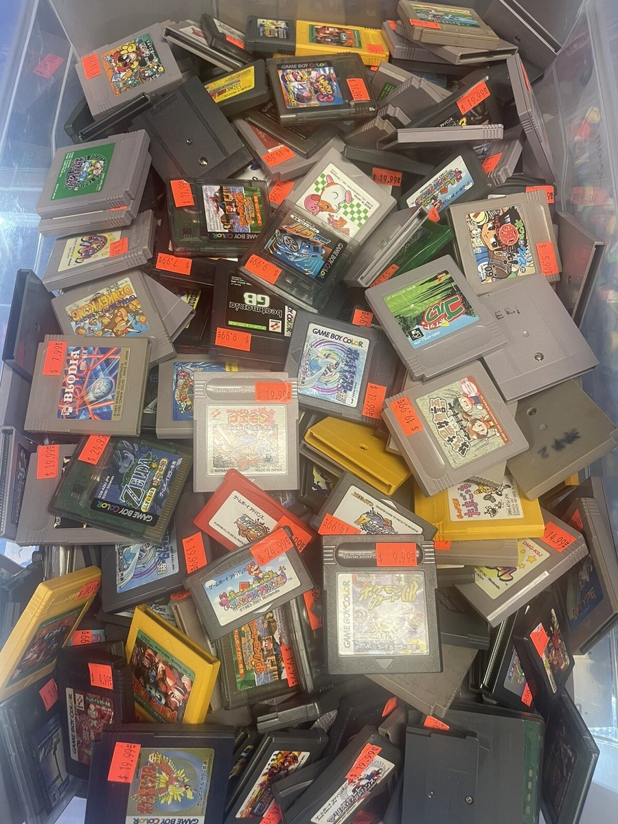 Nintendo Gameboy Collection 18 games GB Color Game Boy Nintendo Gameboy Collection 18 games GB Color Game Boy