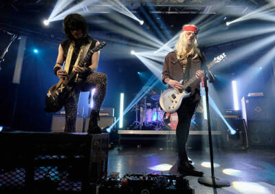 Michael Clifford Luke Hemmings of 5 Seconds of Summer perform at t - Old Photo 3