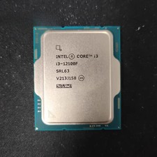 Compatible Intel Core i3 Gen 12 i3-12100F 3.30 GHz 4-Core SRL63 LGA1700 CPU
