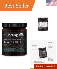 Certified USDA Organic Fermented Black Garlic - Gluten-Free Gourmet Delight