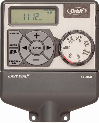Orbit B-Hyve 6 Station Easy Dial Sprinkler Timer