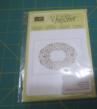 Sizzix Big Shot Textured Impressions Stampin Up Embossing Folder Holiday Frame