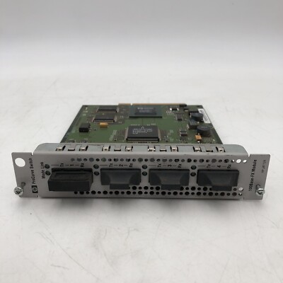 HP J4112A Pro-Curve Switch J4112-60001 100 Base FX Module READ