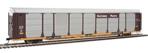 Spur H0 - 89' Thrall Bi-Level Auto Carrier Southern Pacific - 101344 NEU | Zustand: Neu