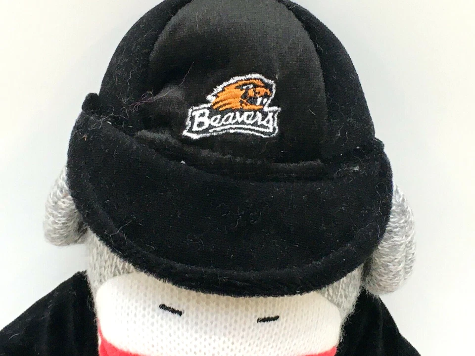 Oregon State Beaver's Football SOCK MONKEY Souvenir 21" de largo Foto 3 de 4