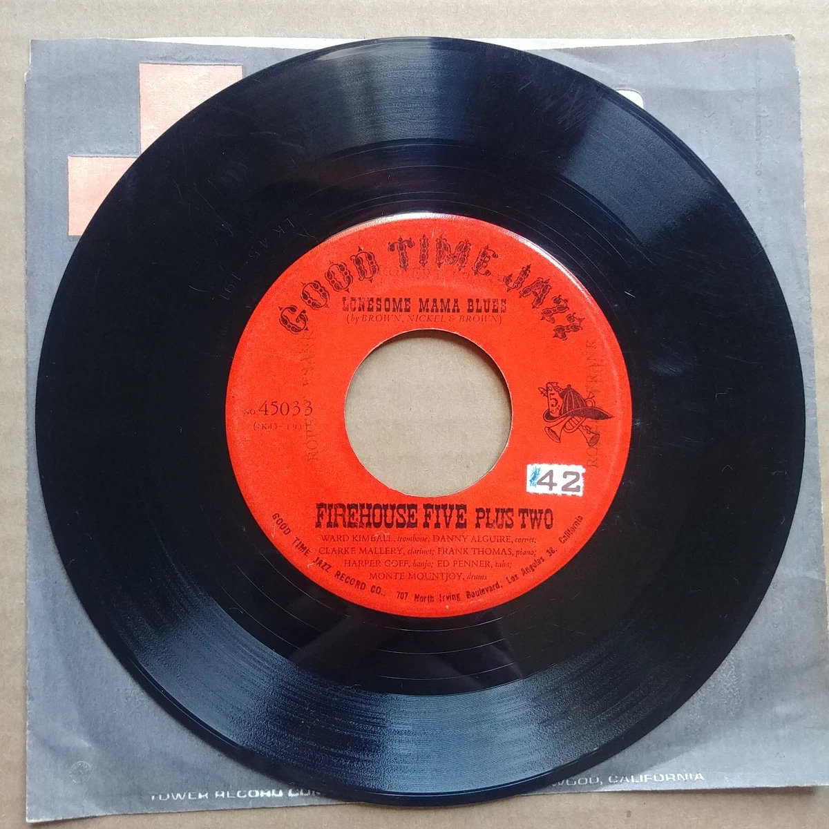 FireHouse Jazz 45 RPM Speed Vinyl Records for sale | eBay