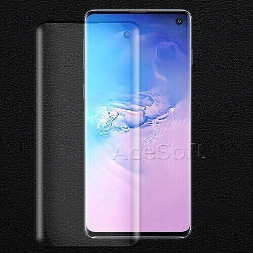 High Responsivity Clear Soft Screen Protector Flim f Samsung Galaxy S10 SM-G973U