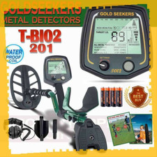 Gold Finder Metal Detector Detector De Metales Oro y Plata w/ Waterproof Coil T2