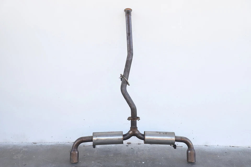 Silenciador de tubo de escape trasero Mazda RX-8 RX8 04-08, A874, OEM, 2004, 2005, 2006, 200 Foto 2 de 4