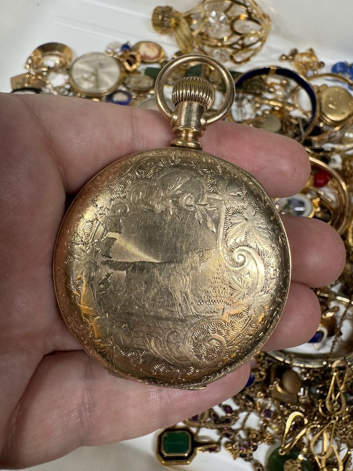 10k 12k 14k Gold Filled Gold Plated RGP Scrap Lot Melt or Resale