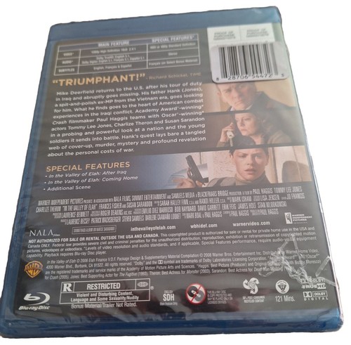 2008 Movie In the Valley of Elah Blu-Ray Tommy Lee Jones Mystery+Suspense - 第 2/7 張圖片