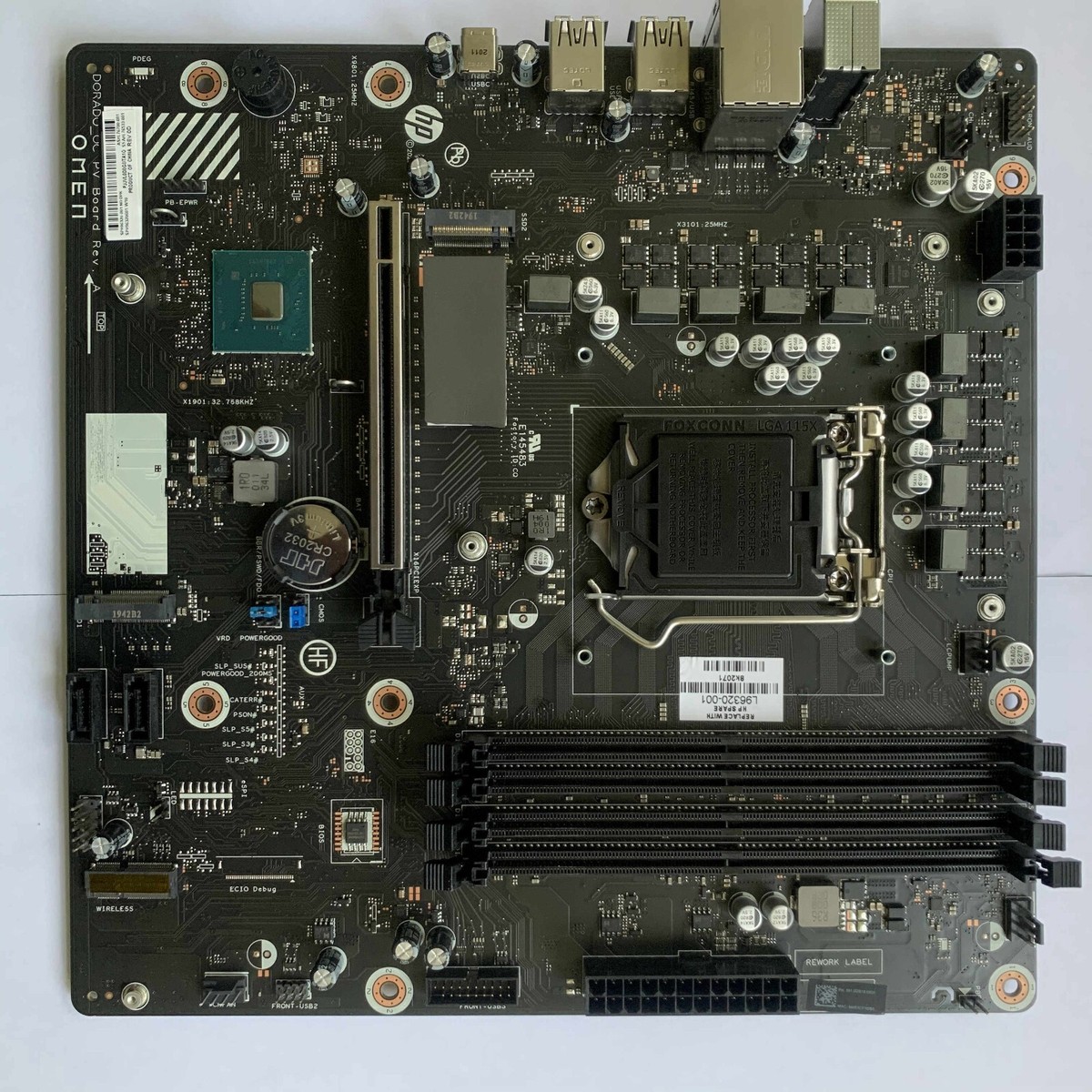 HP OMEN Orisa Dorado OC MicroATX Motherboard Intel LGA1200 Z490
