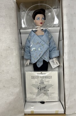 NRFB ASHTON DRAKE MIDNIGHT GAMBLE GENE DOLL FASHION COLLECTOR DOLL 15 1/2'' COA