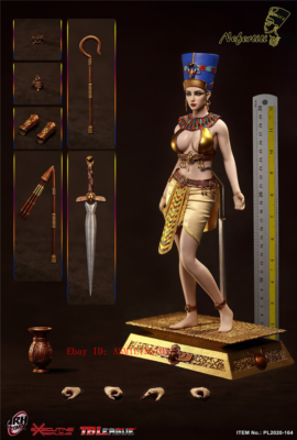 TBLeague Nefertiti 1/6スケール アクションフィギュア TBLeague 1/6 PL2020-164 Queen of Egypt Nefertiti Female Seamless