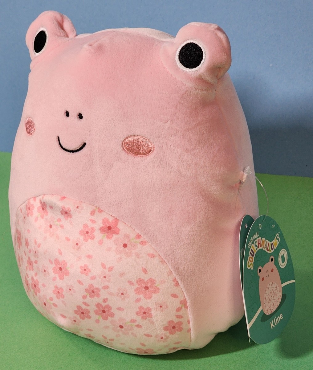 Squishmallows Kline the Pink Cherry Blossom Sakura Frog 8