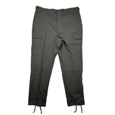 Propper BDU Trousers Mens 38x34 Black Cargo Military Pants Button Fly F520155001