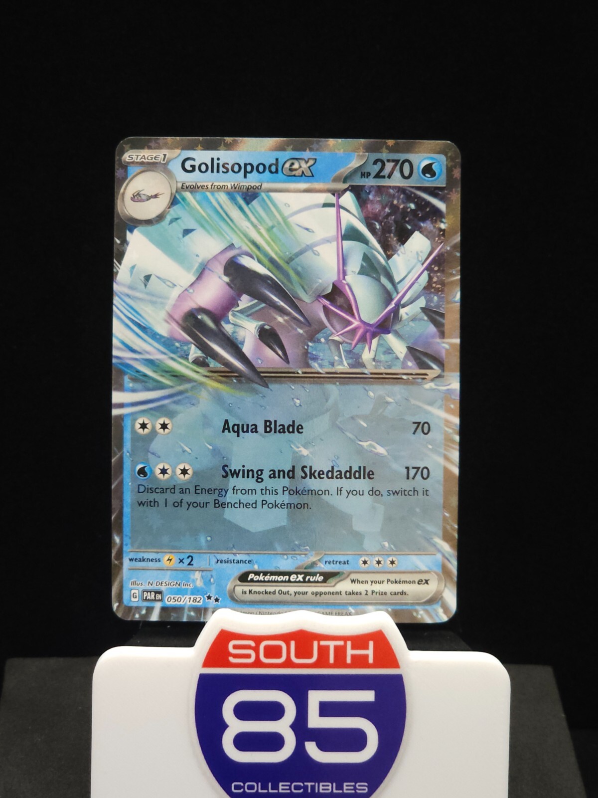 Golisopod ex [Holo] #50 Pokemon Paradox Rift