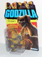 GODZILLA THE GREAT KING CAESAR 1974 STYLE FIGURE NEW NICE CARD SUPER7
