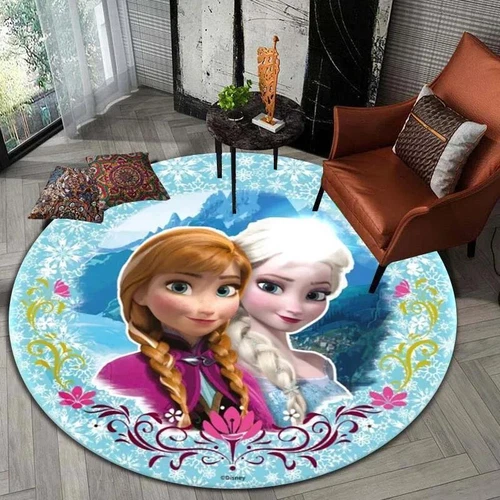 Frozen Pattern Round carpet kid's Playroom Rug bedroom*- - Picture 13 of 41