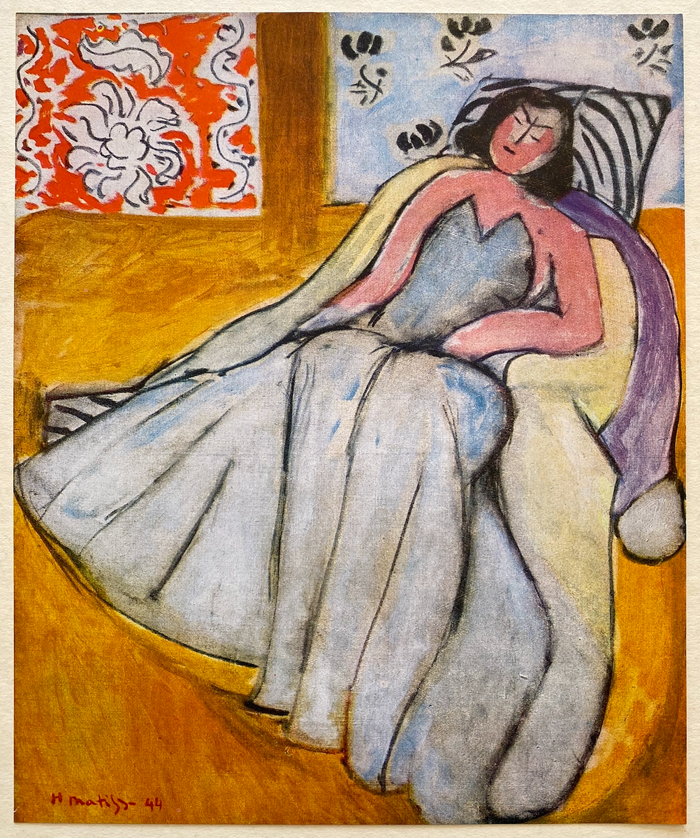 HENRI MATISSE RARE 1946 FINE ART LITHOGRAPH PRINT 