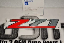 2015-2018 Chevrolet Colorado Silverado Grille Z71 Nameplate Emblem OEM 23432559