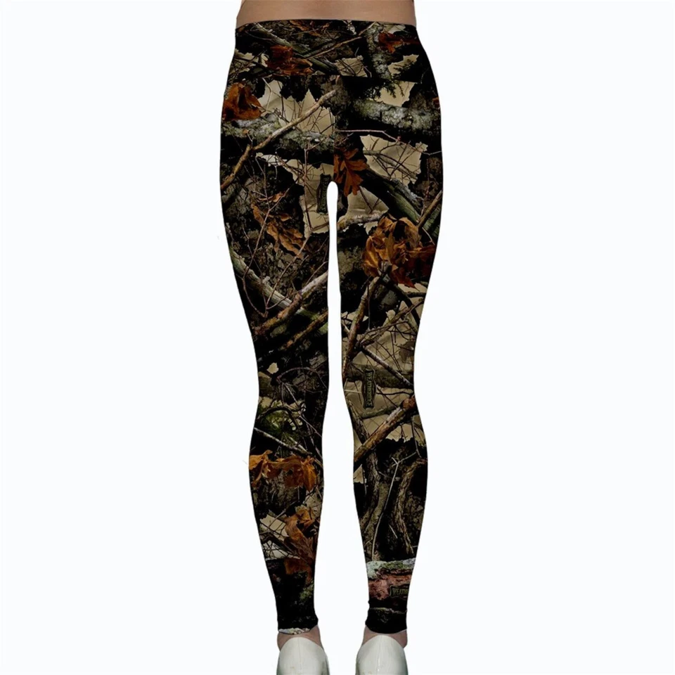 Leggings únicos de caza camuflaje yoga para mujer Foto 2 de 4