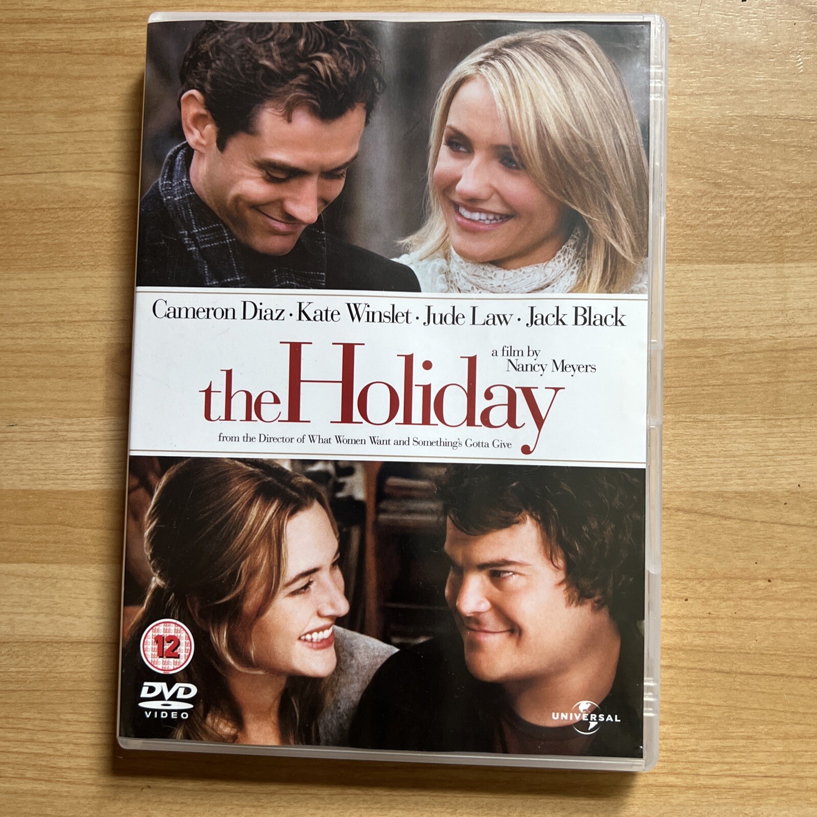 The Holiday DVD (2007) Cameron Diaz, Kate Winslet.