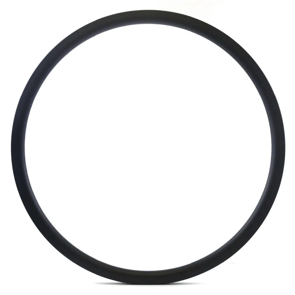 Cerchio in carbonio tubeless 700C per bici da strada foto 3