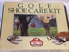 UPC 031600521015 product image for Vintage Kiwi Shoe Care Kit Morning Round Bart Forbes Golf. Open Box A18 | upcitemdb.com