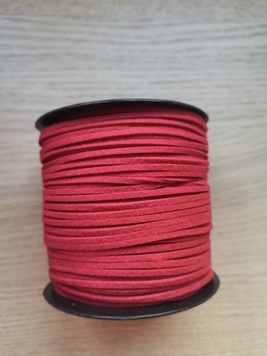 5m Faux Suede Cord Lace Thread String Enviro Leather Jewellery Beading DIY 3mm - Picture 35 of 42