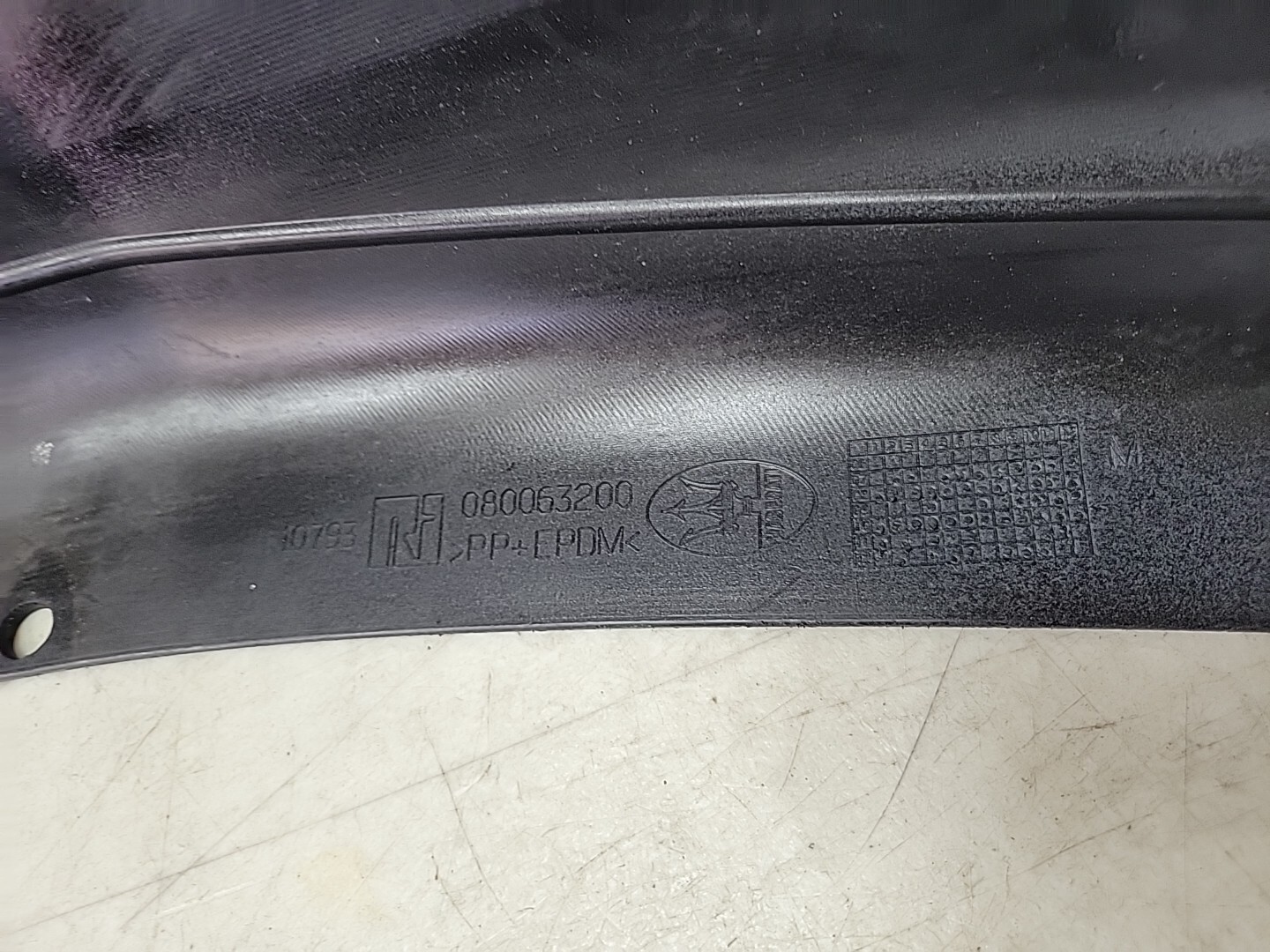 08-19 Maserati GranTurismo GranCabrio S M145 Rear Bumper Cover Assembly OEM