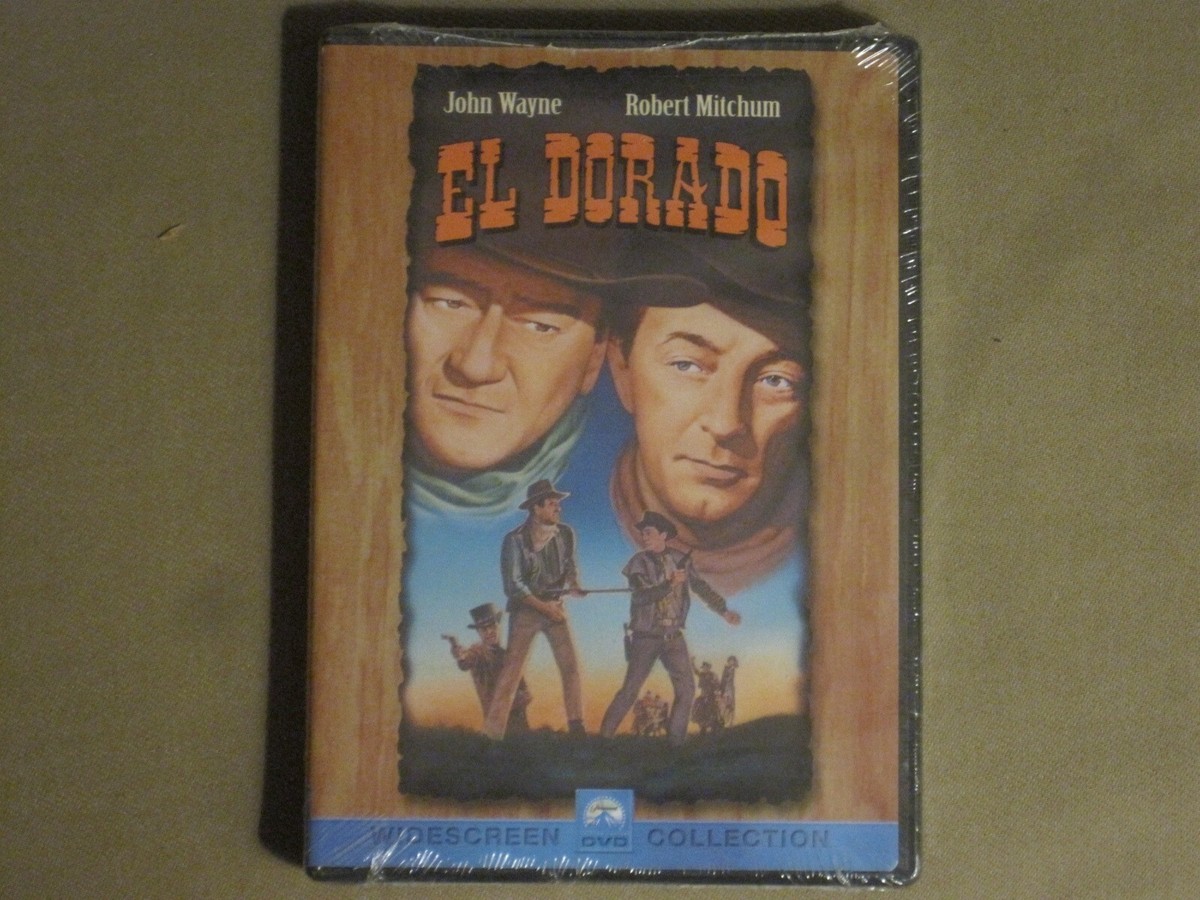 EL DORADO (1966) DVD HOWARD HAWKS JOHN WAYNE ROBET MITCHUM JAMES