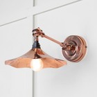 From The Anvil 49723 Smooth Copper Flora Wall Light